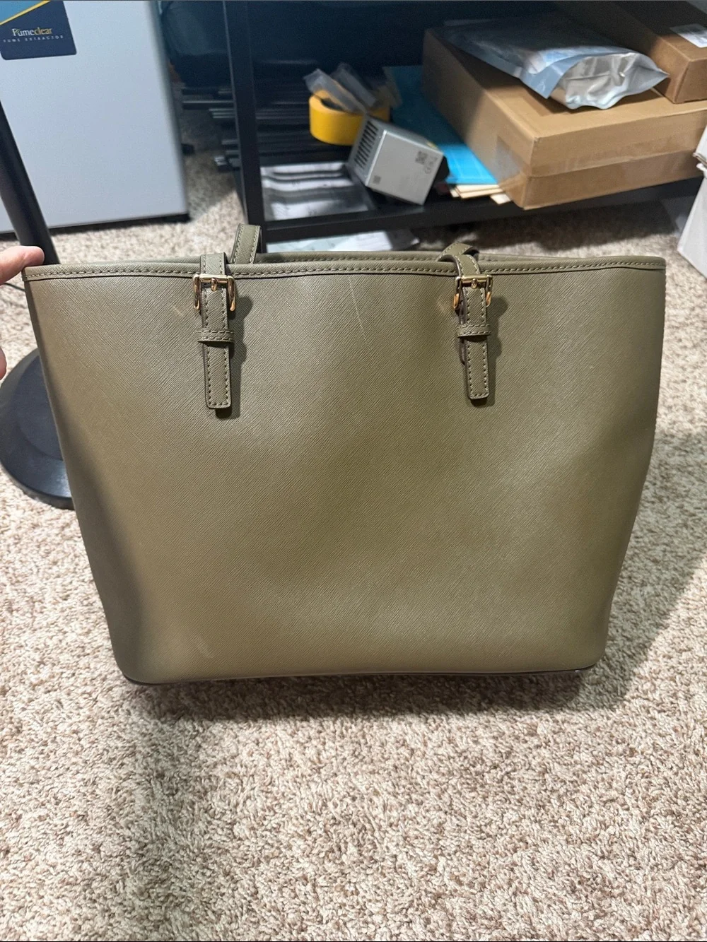 Michael Kors saffiano leather
